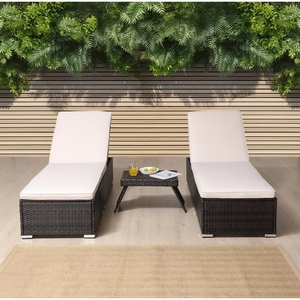 Salon de <span class=keywords><strong>jardin</strong></span> extérieur lit de repos chaise longue en <span class=keywords><strong>osier</strong></span> lit en rotin chaise longue chaises longue chaise longue plage hôtel chaise longue pour piscine - Product Image 1