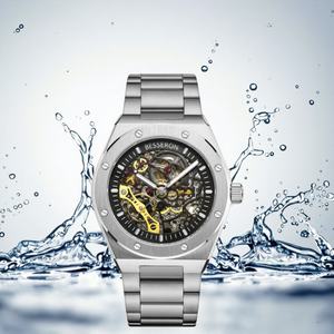 Reloj Deportivo Mecánico Automático de Lujo para Hombre, en Plata, con Movimiento Japonés, Acero Inoxidable 316L, al por Mayor - Product Image 1