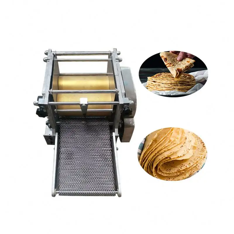Ucuz fiyat lavash roti pita ekmek makinesi mini yufka açma makinesi pizza hamur basın ile kaliteli