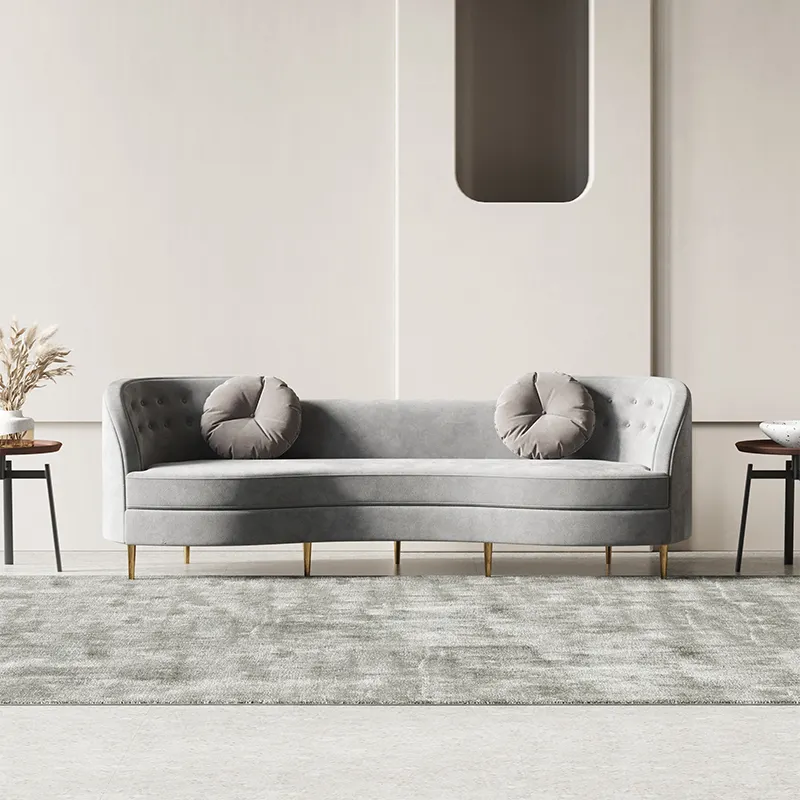 Il divano moderno di lusso del salone progetta i divani messi per la porcellana del progettista della mobilia domestica