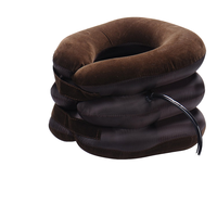 Collier de traction cervicale gonflable Chenhai en polyester et nylon, unisexe, réglable pour la santé du cou