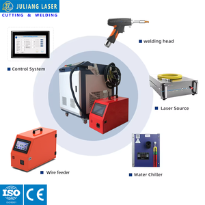 Handheld 4-in-1 1500W-3000W MAX Fiber <b>Laser</b> Welding <b>Machine</b> for Metal Processing New Features for Welding Cutting <b>Cleaning</b> - Product Image 5