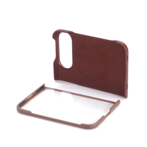 เคสโทรศัพท์แบบพับได้พร้อมกรอบกระจกด้านหน้าสำหรับ <span class=keywords><strong>iPhone</strong></span> 18 ฝาพับป้องกันแรงกระแทก รองรับการชาร์จแบบไร้สาย - Product Image 2