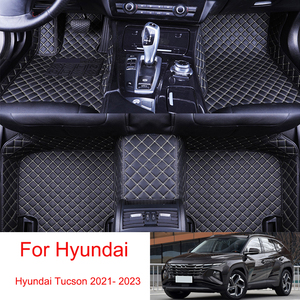 Alfombrillas de coche personalizadas nuevas para volante a la izquierda, impermeables, duraderas, para Hyundai <span class=keywords><strong>Tucson</strong></span> 2021 2022 <span class=keywords><strong>2023</strong></span> - Product Image 4