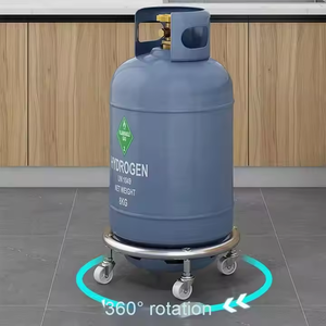 Soporte Móvil para Cilindro de Gas con Ruedas, Base para Carrito de Cocina, Estante de Piso Resistente - Product Image 4