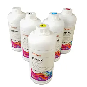 1L חבילה dtf מים מבוסס פיגמנט דיו עבור epson הדפסת ראשי