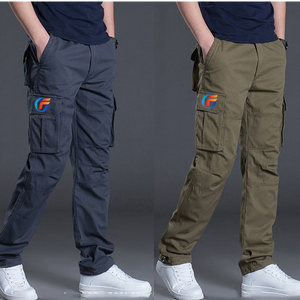 <span class=keywords><strong>Pantaloni</strong></span> Cargo da Uomo Casual Multitasche Taglie Forti <span class=keywords><strong>Invernali</strong></span> a Gamba Dritta da Esterno - Product Image 1