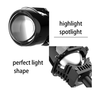 Projecteur de vente chaude G90A 110W 11000LM 6500K 2.5 pouces 12V Non destructif Double tasse RHD LHD Bi LED projecteur lentille phare
