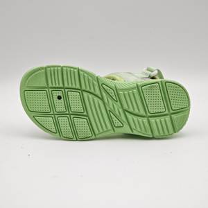Sandali Estivi <span class=keywords><strong>Verde</strong></span> <span class=keywords><strong>Menta</strong></span> per Bambini - <span class=keywords><strong>Scarpe</strong></span> Casual da Spiaggia con Velcro, Rete Traspirante, Punta Aperta e Antiscivolo - Product Image 5