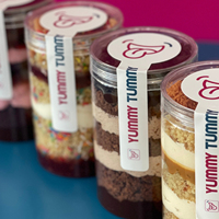 Pot en Plastique de Qualité Alimentaire Transparent en PET, Vente en Gros de Chine, Pot à Gâteau et à Biscuits Rigide en Plastique Transparent avec Couvercle pour Mariage