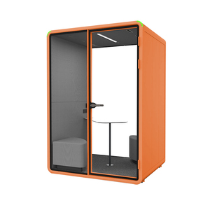 2 Person <b>Soundproof</b> Office Pod Double Acoustic Meeting Booth Private Conversation Cabin Office Silence Pod - Product Image 3