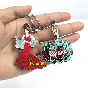 Personalized Wholesale Custom Logo Promotional Wood Key Chains with Designer Engraving for Spain Keychain Accessories