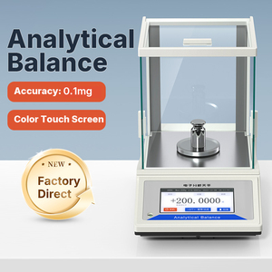 마운트스케일 CN-B 320g 0.0001g 0.1mg 디지털 실험실 분석 저울 5인치 터치스크린 80mm 팬 1.5년 보증 - Product Image 1