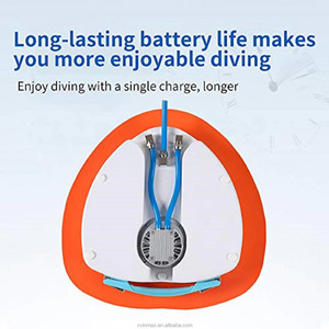Máquina de Buceo Compacta, Compresor Eléctrico Mini Hookah de 12V, Manguera Inflable de Nylon Suave e Impermeable de 39 pies, Juego Completo Marino - Product Image 1