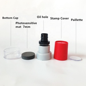 Timbro Flash Pre-inchiostrato in schiuma rotonda personalizzato per insegnanti o premi materiale e custodie per timbri fotosensibili per bambini - Product Image 5