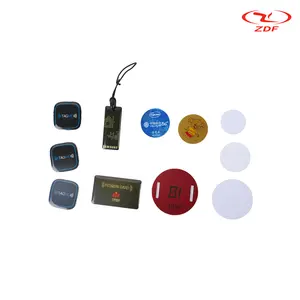 Smart RFID Key Fob With ABS Key Tags 125KHz Proximity Card NFC Communication 13.56MHz Frequency TK410000 Chip Keychain