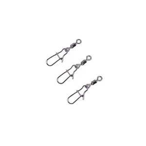 High Quality Customizable Stainless Steel Rolling Swivel Snap Hook Rust-Proof For Sea Water Fishing ODM Supported