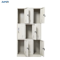 Casier métallique à 9 portes pour l'école, gymnase, vente en gros, Offre Spéciale
