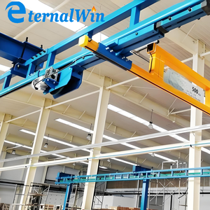 Pont roulant suspendu pour poste de travail certifié CE, modèle K <span class=keywords><strong>BK</strong></span>, à poutre simple, capacité 1 tonne, pour atelier - Product Image 4