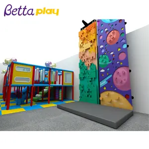 Bettaplay 실내 놀이터 트램폴린 공원 상업 등반 벽