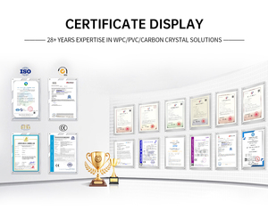 Paneles de Pared WPC Modernos de Venta Directa de Fábrica para Decoración de Sala de Estar y <span class=keywords><strong>TV</strong></span>, Fáciles de Instalar y Ecológicos - Product Image 5