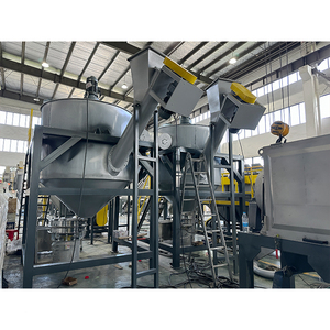 Machine de <span class=keywords><strong>recyclage</strong></span> de bouteilles en <span class=keywords><strong>plastique</strong></span> / Ligne de <span class=keywords><strong>recyclage</strong></span> à lavage à chaud pour réservoirs d'huile en HDPE / <span class=keywords><strong>Recyclage</strong></span> de plastiques durs PE PP - Product Image 4