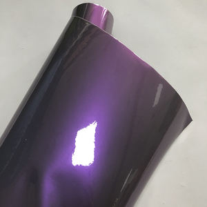 ฟิล์มพีวีซีแบบมีกาวในตัวสีเปลี่ยนได้ม้วนเป็นม้วนสีเทาอ่อน - Product Image 6