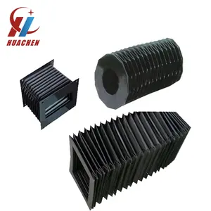 Round Screw Bellows Cover Cylinder Protective Bellows