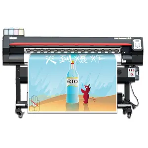 Rotolino a testina di stampa singola per arrotolare stampante a sublimazione di grande formato macchina digitale per trasferimento di calore in tessuto