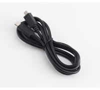 Hochwertiges 1,2m Schwarzes Typ-C zu PS Vita PSV 2000 Daten-Ladekabel Ersatzteil