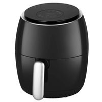 Friteuse à air sans huile de grande capacité 5L 6L, écran tactile LCD, appareil de cuisine, four à frire à air pour cuire le dinde