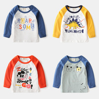 Wholesale Clothing Kids Children's Clothes Cartoon T-shirt for Boys With Alibaba Express From China