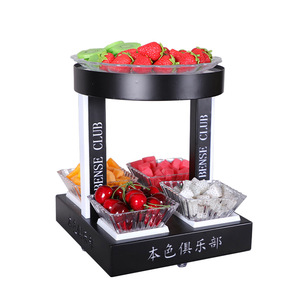 LED Illuminated Fruit Platter Multi Compartment <b>Snack</b> Dish For KTV <b>Bars</b> Club Display Rack - Product Image 5