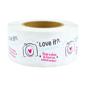 สติกเกอร์ติดกาวสำหรับใช้ในอุตสาหกรรมของขวัญงานพิมพ์ยูวีลายการ์ตูนน่ารัก - Product Image 1