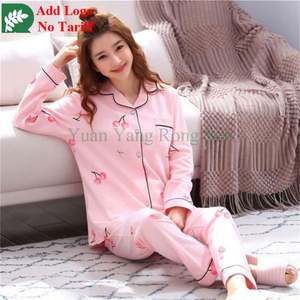 Fabricants de pyjamas Couple pyjamas ensemble 100 coton <span class=keywords><strong>Double</strong></span> <span class=keywords><strong>gaze</strong></span> hommes et femmes japonais Plaid à manches longues maison Fury - Product Image 2