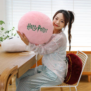 Peluche Hibou <span class=keywords><strong>Hedwig</strong></span> Mignonne de 15 Pouces, Coussin de Lit, Anti-Stress, Cadeau d'Anniversaire, en Tissu Coton Lavé PP - Product Image 3