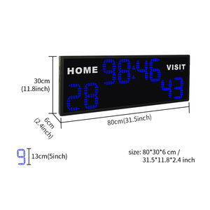 Nouveau Tableau <span class=keywords><strong>de</strong></span> Score Électronique Numérique LED CHEETIE CP22 5 Pouces pour la Maison avec Chronomètre <span class=keywords><strong>de</strong></span> 24 Secondes pour le Basketball 2026 - Product Image 6