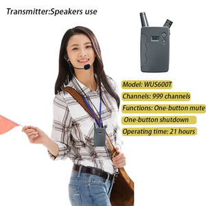Hệ thống giải thích hướng dẫn du lịch không dây 2.4G, thiết bị giải thích đồng thời di động, máy phát và máy thu - Product Image 2
