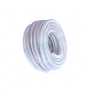 Tuyau en PVC renforcé de fil d'acier de haute qualité, transparent, 1 pouce, 50 m, haute résistance, haute pression, résistant à la chaleur, anti-UV, pour l'irrigation des jardins - Product Image 1