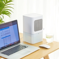 Ventilateur brumisateur SL408 avec matelas rafraîchissant à eau, mini-ventilateur USB à faible consommation et trois vitesses, système de refroidissement de lit super efficace