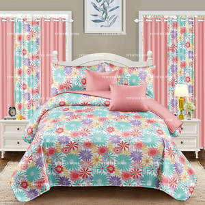 Nouvelle conception 2024, ensemble <span class=keywords><strong>de</strong></span> draps <span class=keywords><strong>de</strong></span> lit à prix avantageux avec <span class=keywords><strong>rideaux</strong></span> et taies d'oreiller, draps <span class=keywords><strong>de</strong></span> lit avec <span class=keywords><strong>rideaux</strong></span> - Product Image 5