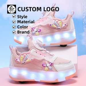 Scarpe per Bambini Cema con Luci LED e Ricarica USB, Calzature Lampeggianti Traspiranti Casual per Bambini - Product Image 1