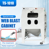 Robuste acier inoxydable humide Blaster chambre efficace automobile étrier de frein sableuses haute Performance sablage
