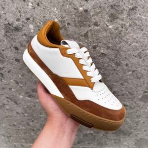 Chaussures décontractées pour hommes de marque célèbre, respirantes, en mesh, à lacets, blanches, confortables, sportives, pour la marche, toutes saisons - Product Image 4