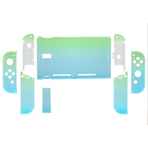 Coque arrière transparente dégradée avec béquille de remplacement pour Nintendo Switch - Product Image 1