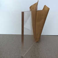 Plaque en acrylique PMMA transparente coulée de 3 mm, 1220 x 2440 mm, service de découpe personnalisable