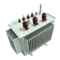 Transformateur de distribution triphasé immergé dans l'huile série S11-M 50Hz 30kVA-2500kVA, bobine toroïdale scellée à faible perte avec noyau en cuivre, garantie 5 ans