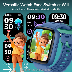 Montre intelligente pour enfants avec fonction de suivi GPS, étanche, en silicone, tactile, personnalisable, anti-perte - Product Image 5