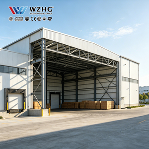 Nave Industrial de Gran Envergadura (1000 m²), Resistente al Viento, Ahorradora de Energía, Resistente a Terremotos, Personalizable, Resistente al Fuego, Distribución para Distribuidores - Product Image 1