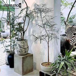 <span class=keywords><strong>Maceta</strong></span> de cemento de alta calidad al por mayor para jardín macetas grandes y medianas <span class=keywords><strong>maceta</strong></span> con efecto texturizado - Product Image 4